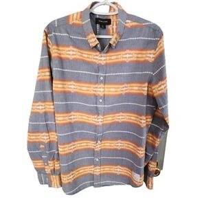 Adam Levine Southwestern Pattern Long Sleeve Button Shirt Men's Medium
